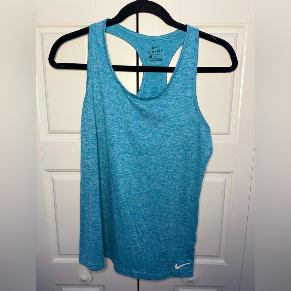 Nike Women's Teal Dri-FIT Tank Top